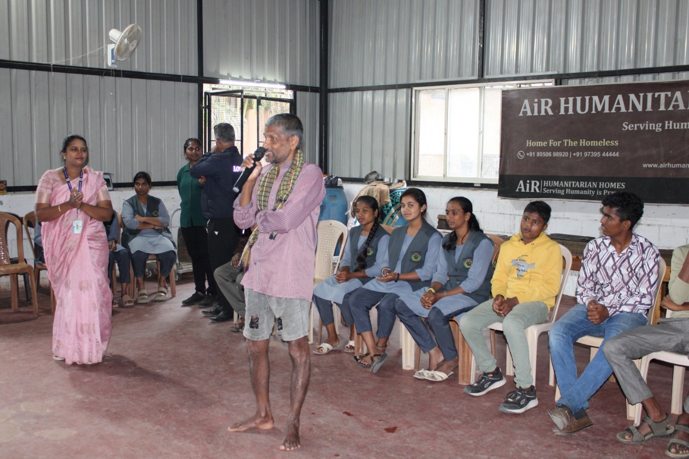 Humanitarian Visit
